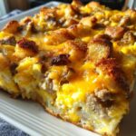 easy crockpot breakfast casserole