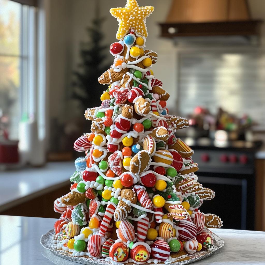 gingerbread christmas tree