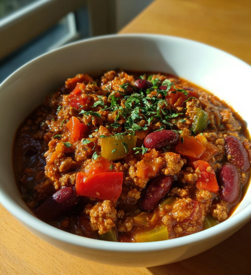 ground turkey chili recipe