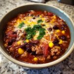 hamburger taco soup