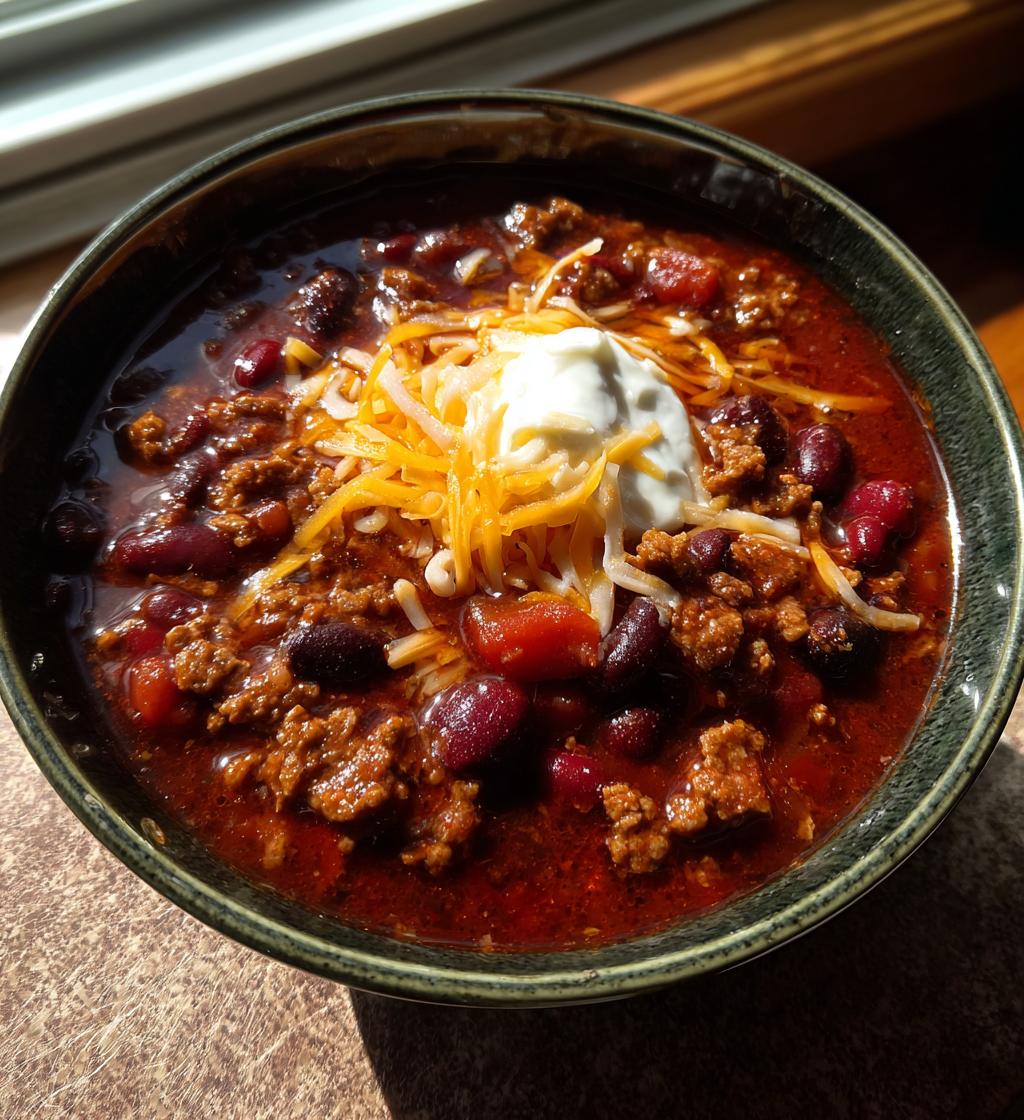 hearty chili recipe: 5 steps to warmth and comfort