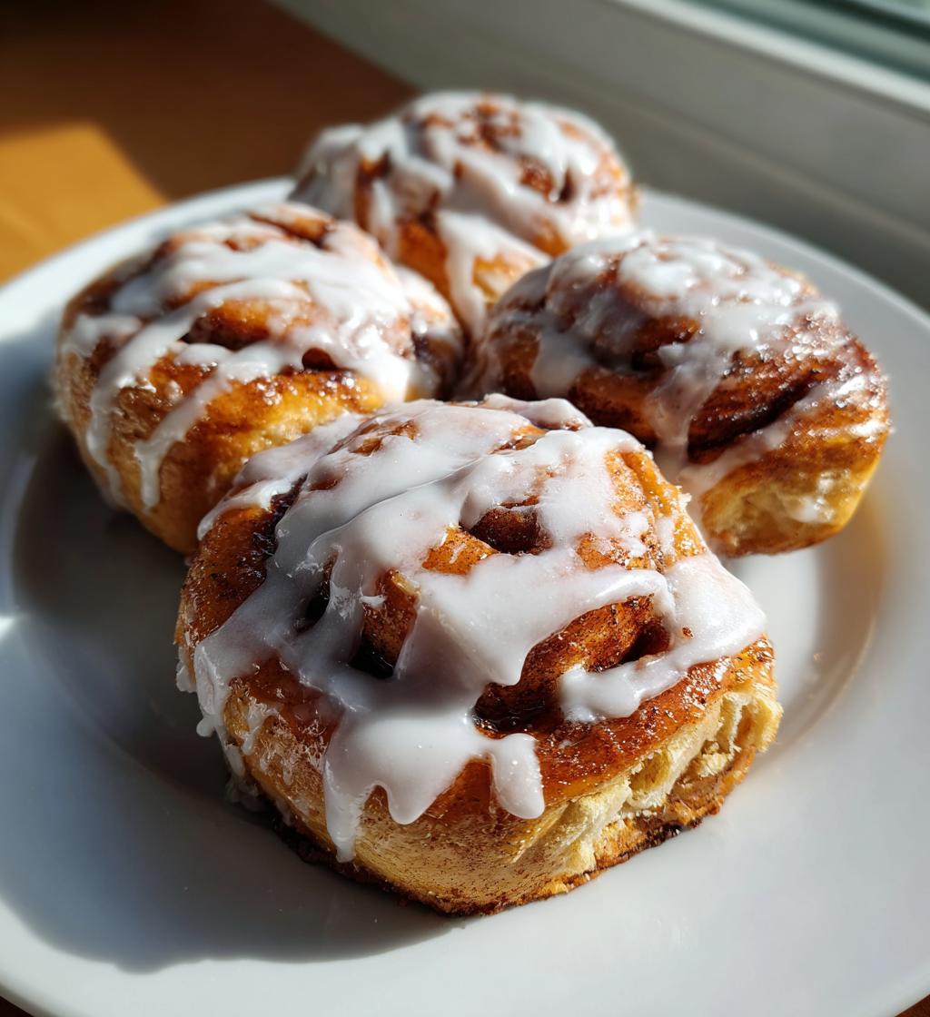 homemade icing for cinnamon rolls