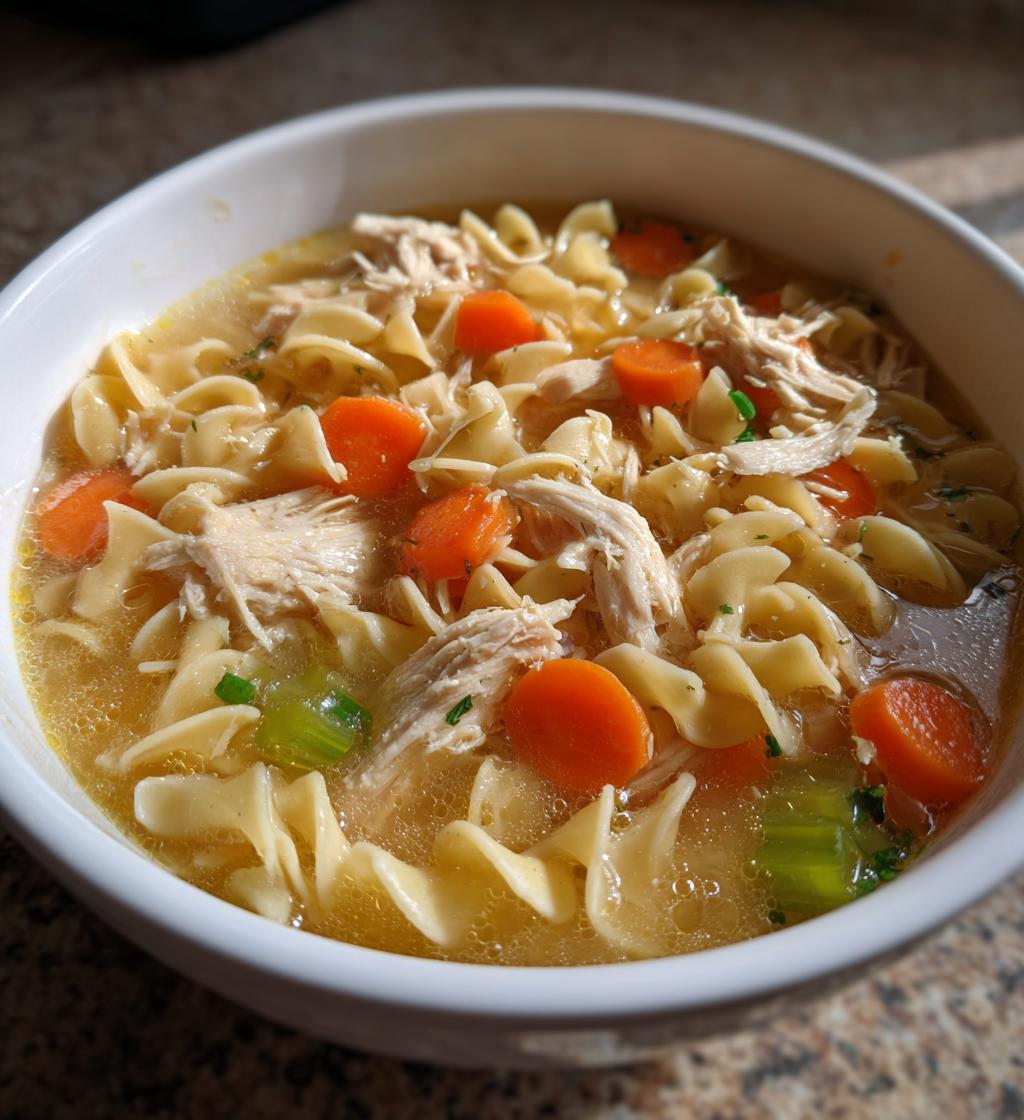 how to make chicken noodle soup that warms your soul and heart