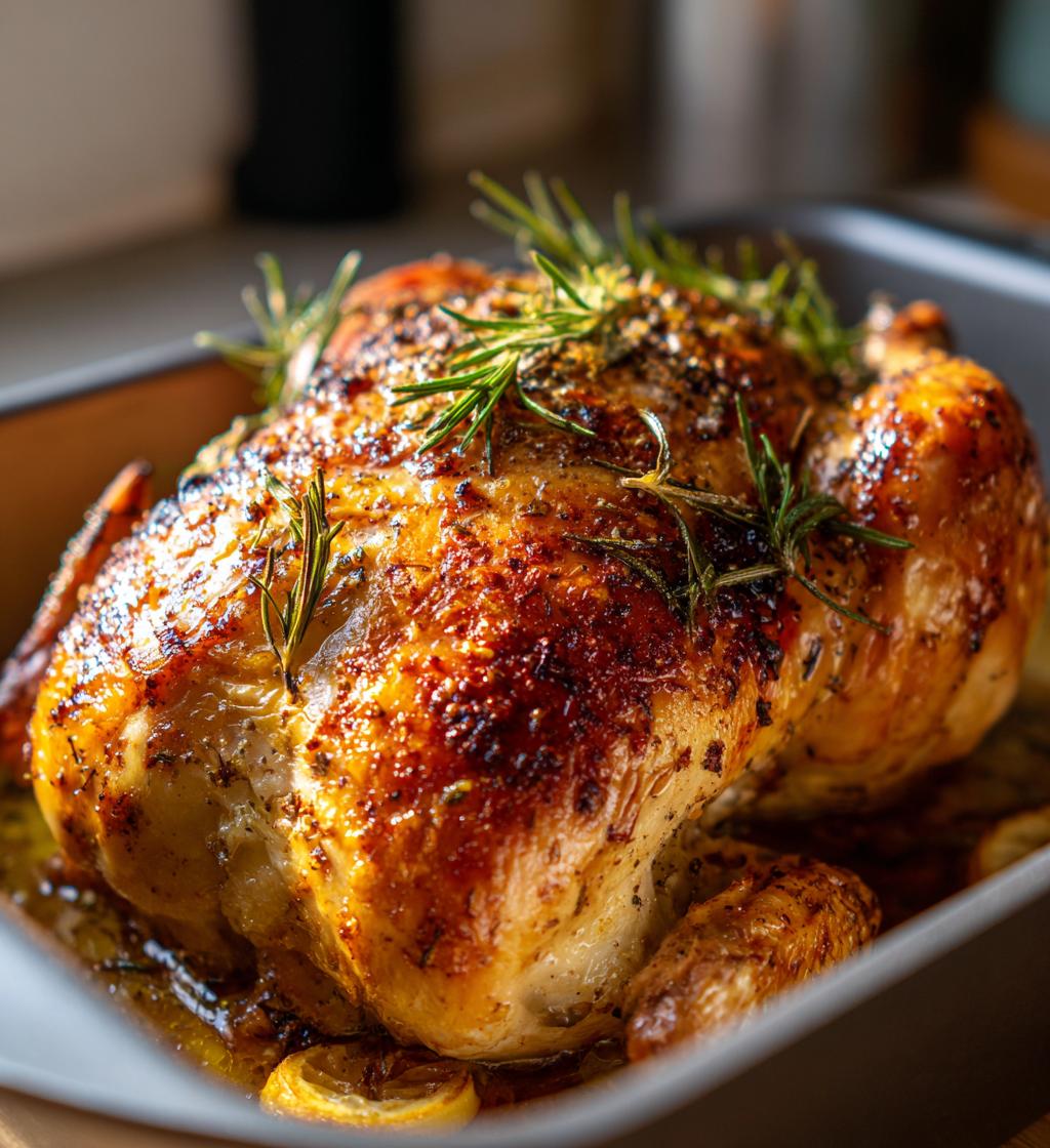 how to roast a chicken in the oven