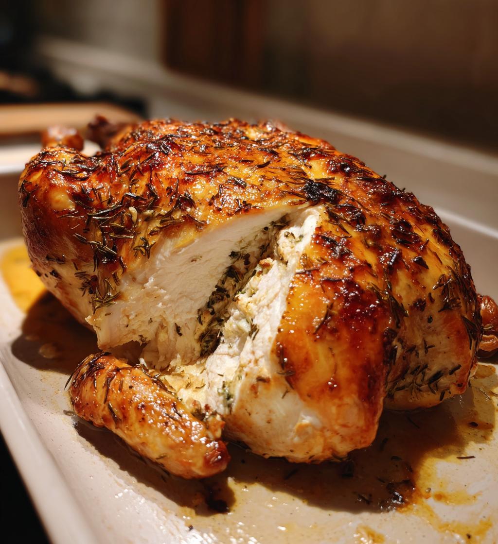 how to roast a whole chicken in the oven