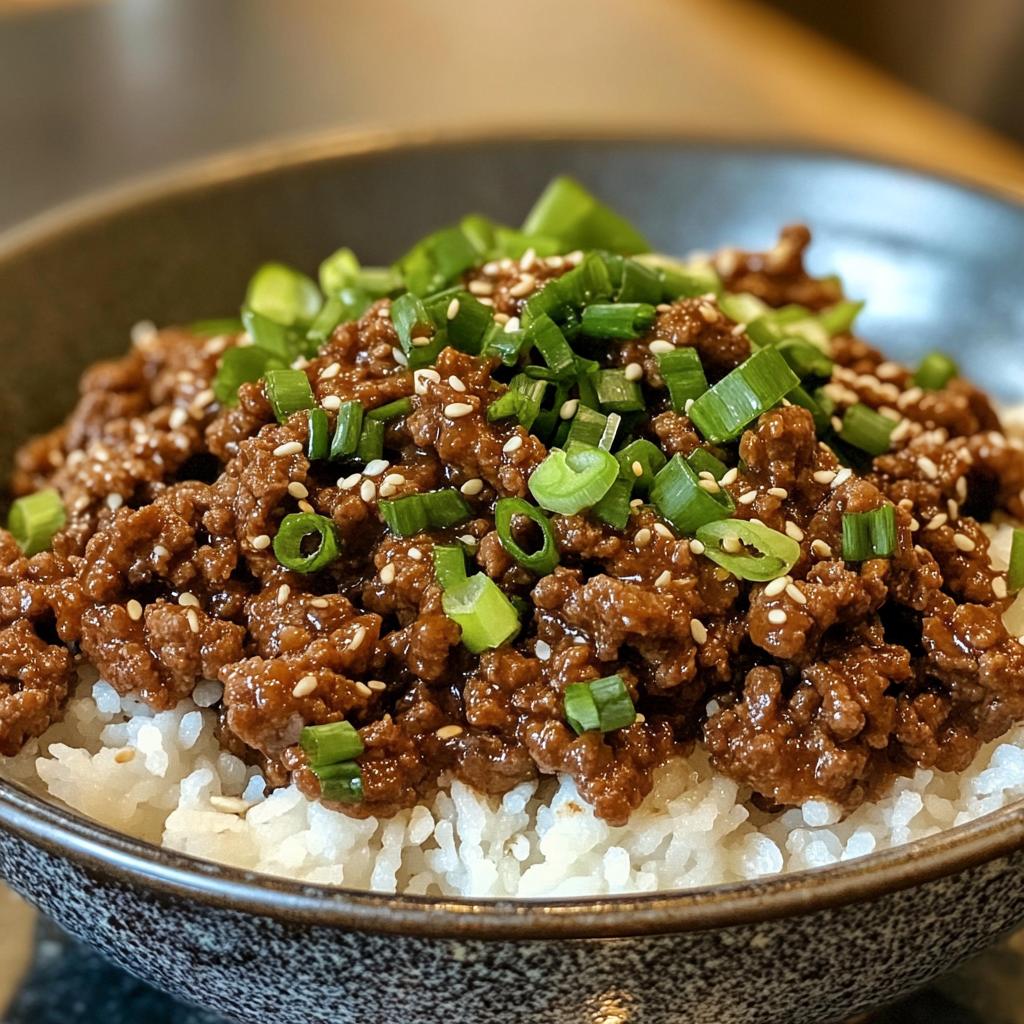 korean ground beef