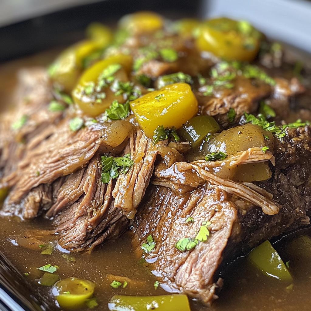 mississippi pot roast in oven