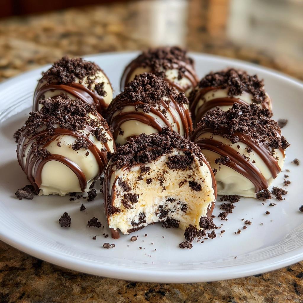 oreo cheesecake balls
