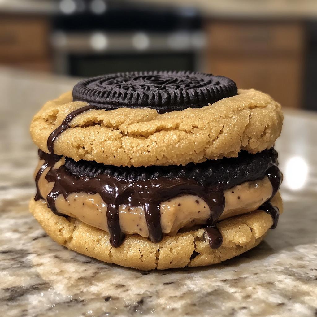 peanut butter oreo cookies