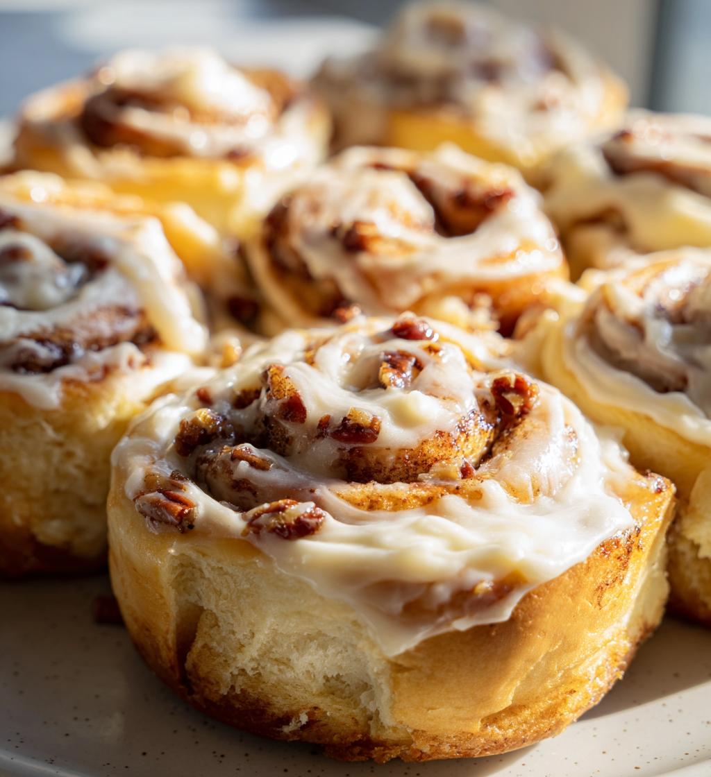 pecan cinnamon rolls