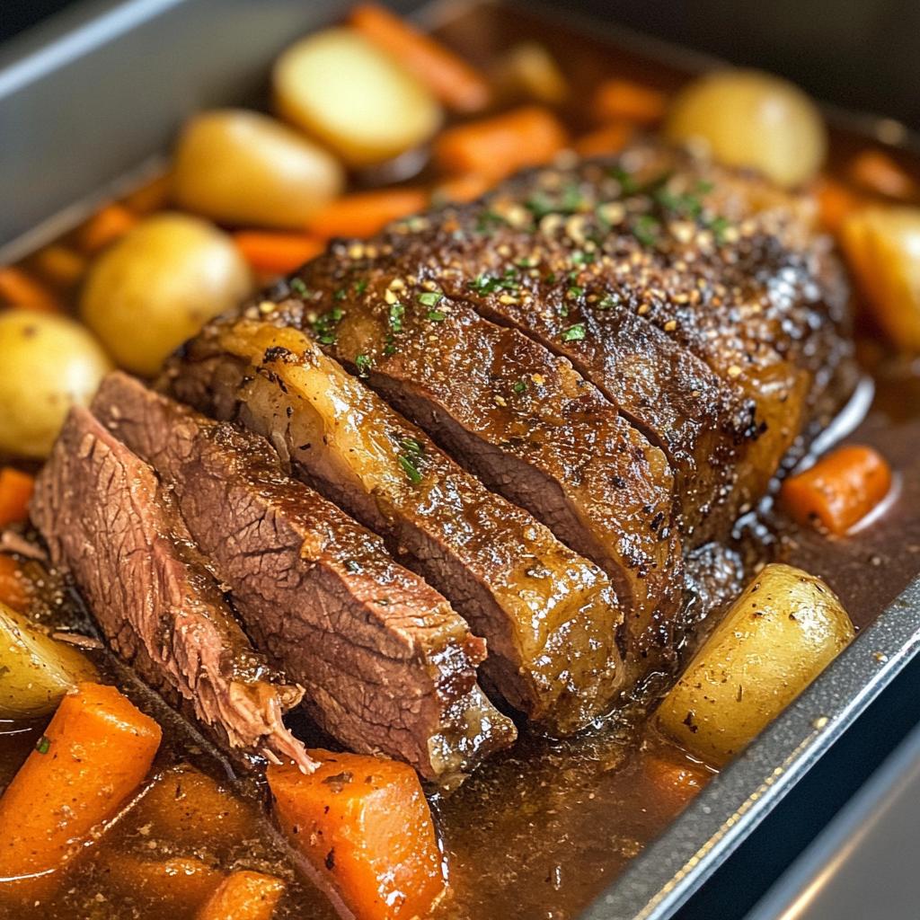 pot roast in oven