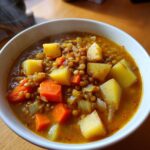 potato lentil soup