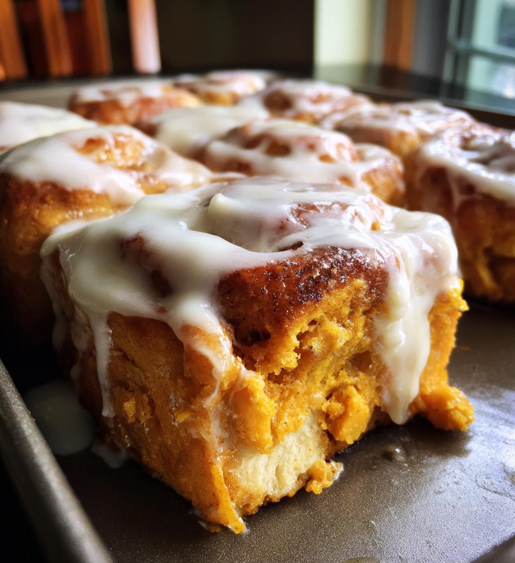 pumpkin cinnamon rolls