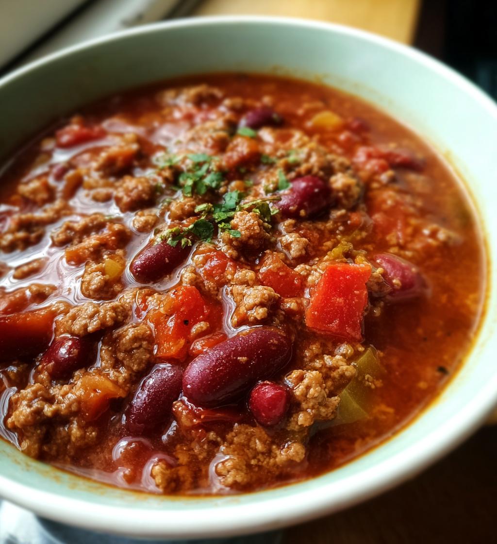 quick chili recipe