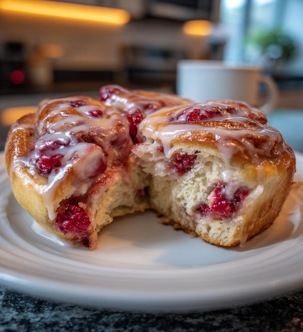 Irresistible Raspberry Cinnamon Rolls in 8 Easy Steps