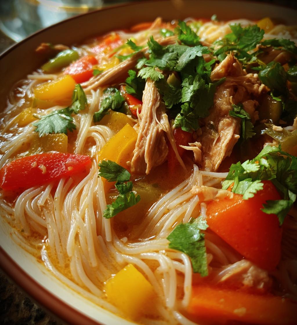 Thai Chicken Noodle Soup: 7 Comforting Flavors Await