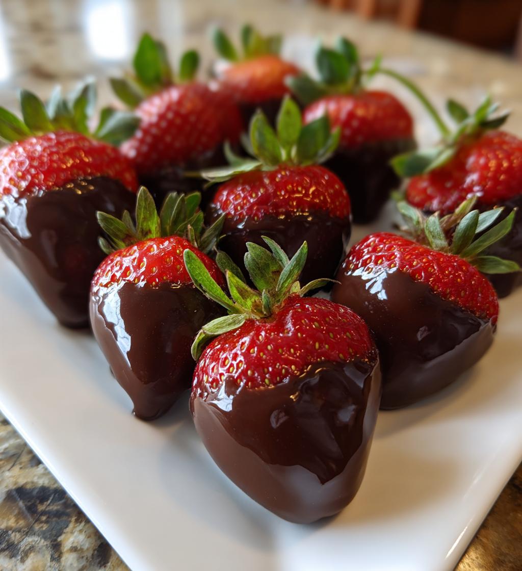 valentines strawberries