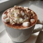 winter drinks aesthetic