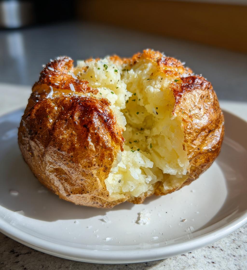 air fryer baked potato
