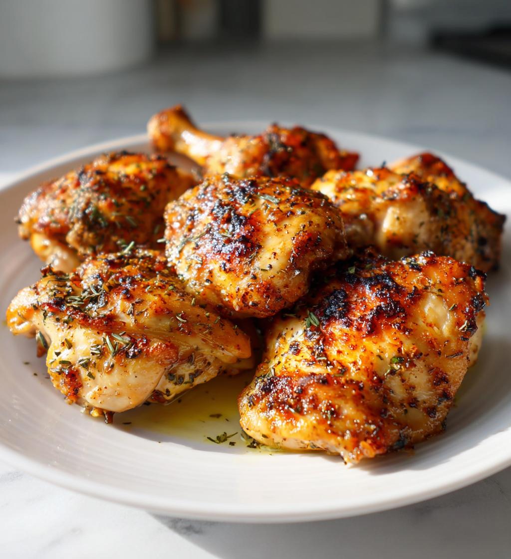 air fryer chicken thighs