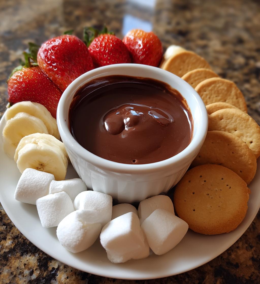 best chocolate fondue recipe