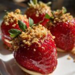cheesecake stuffed strawberries