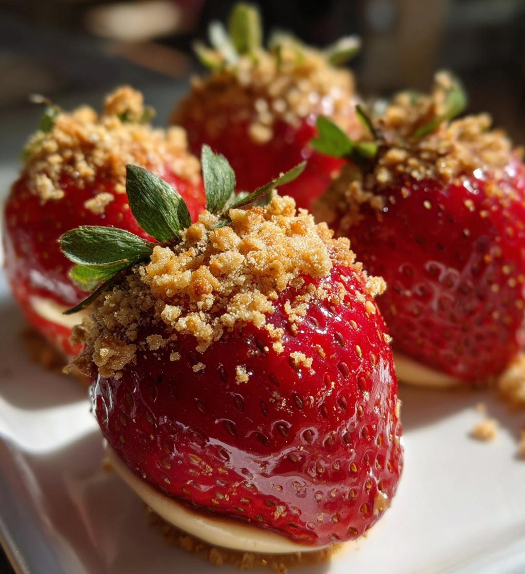 cheesecake stuffed strawberries