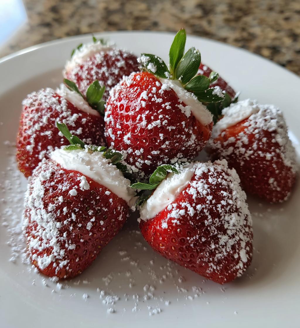 cheesecake stuffed strawberries