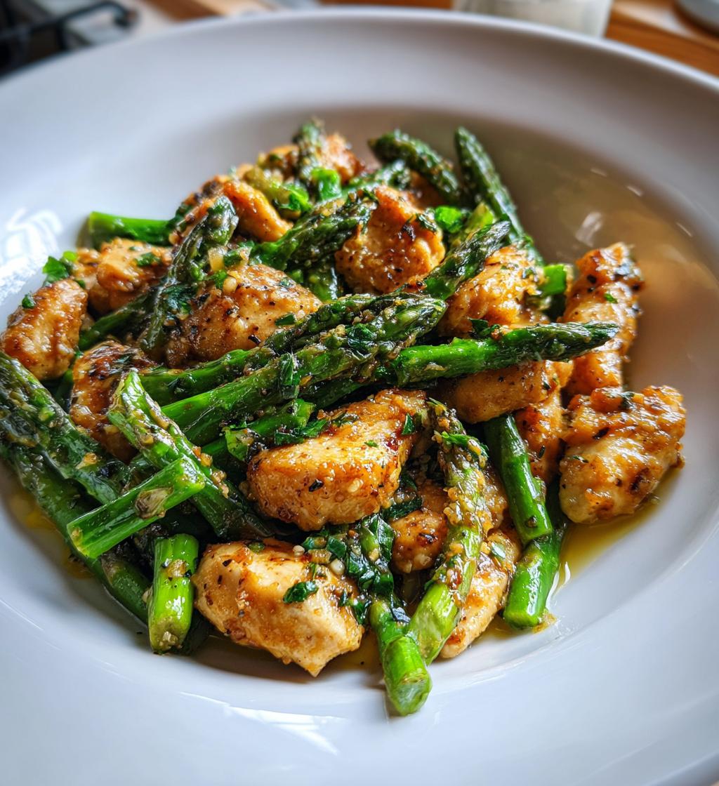 Chicken Asparagus Recipe: 5-Minute Healthy Delight