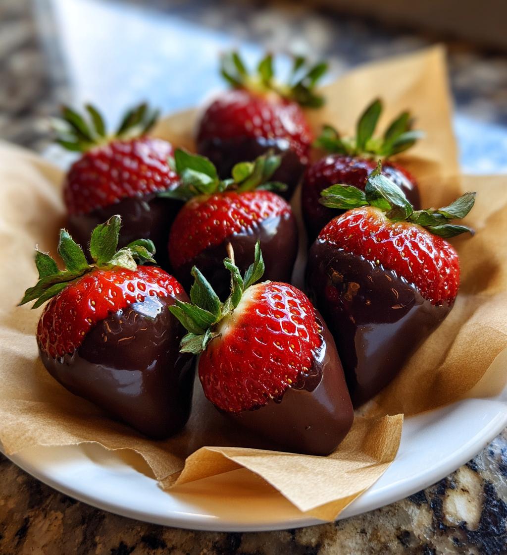 chocolate covered strawberries aesthetic