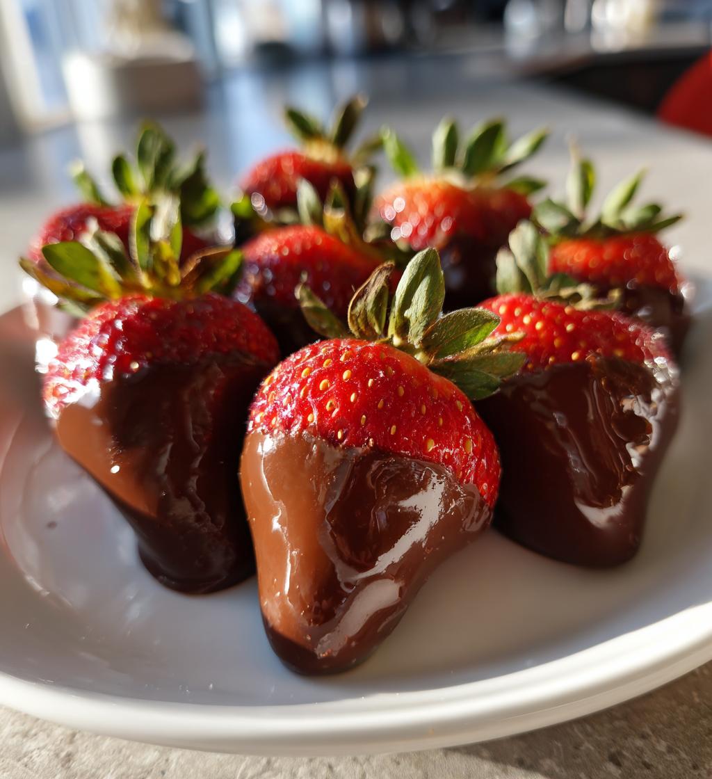 chocolate dipped strawberries