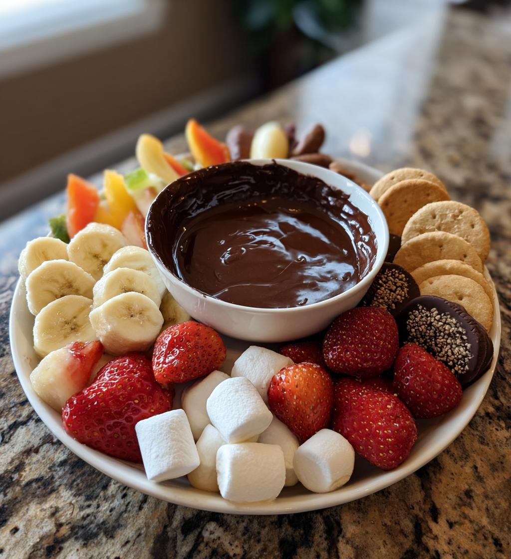 chocolate fondue recipe