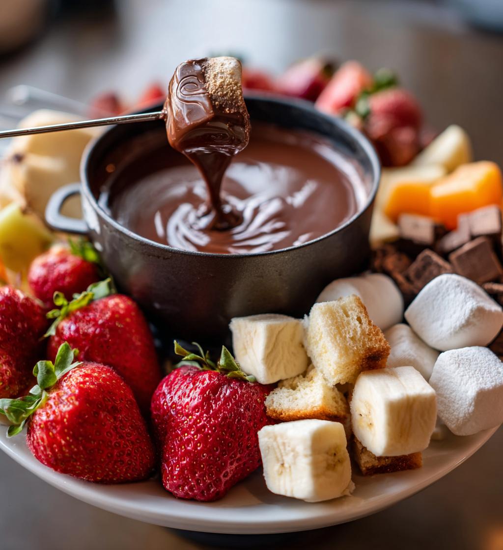 chocolate fondue recipe