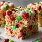 christmas rice crispy treats