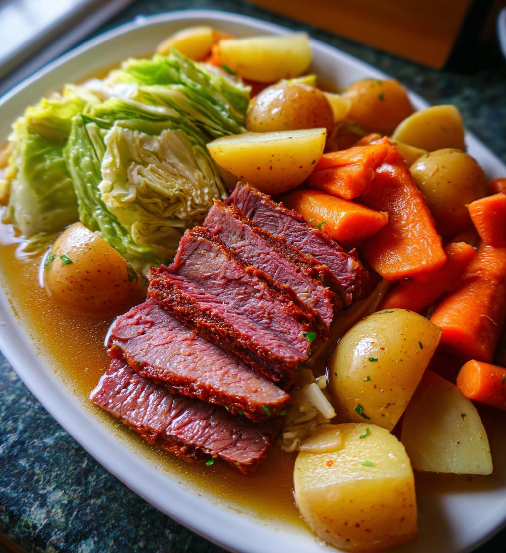 corned beef and cabbage instant pot