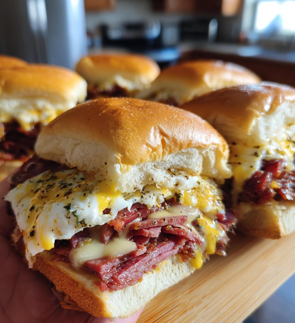 corned beef sliders