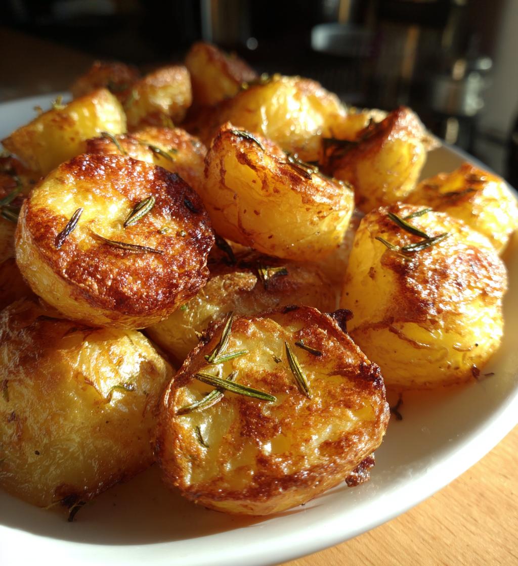 crispy oven roasted potatoes