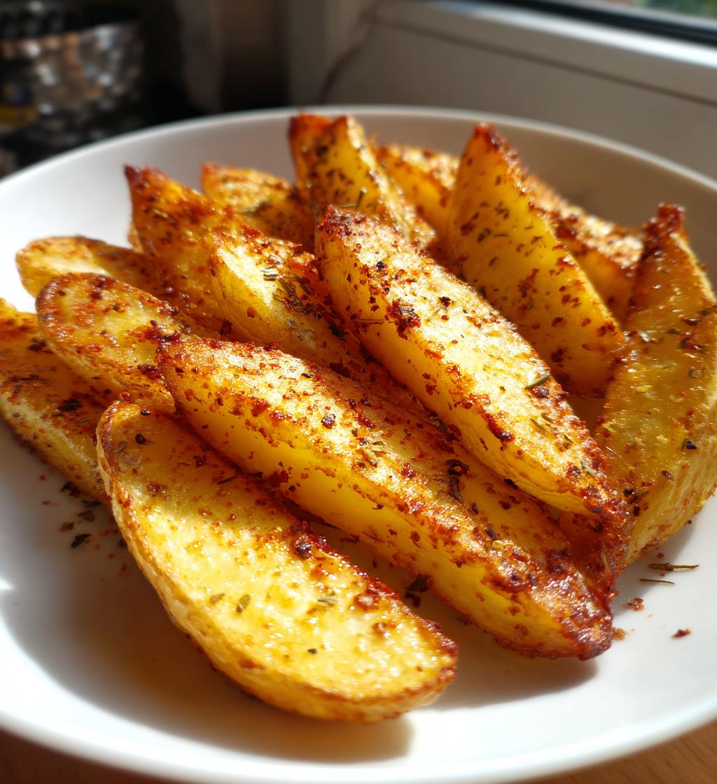 crispy potatoes in oven