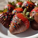 diy chocolate covered strawberries