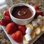easy chocolate fondue