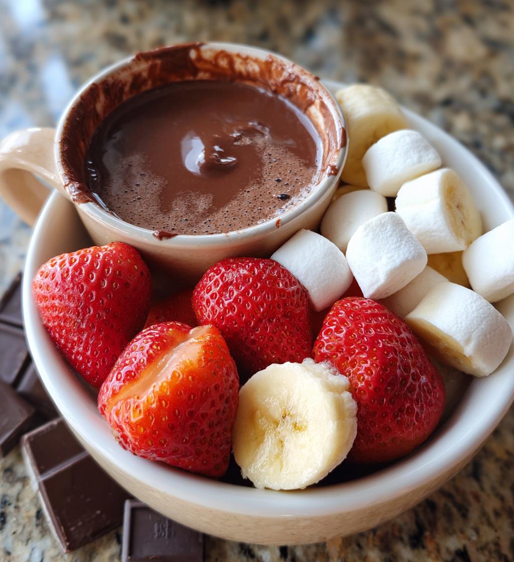 fondue chocolate