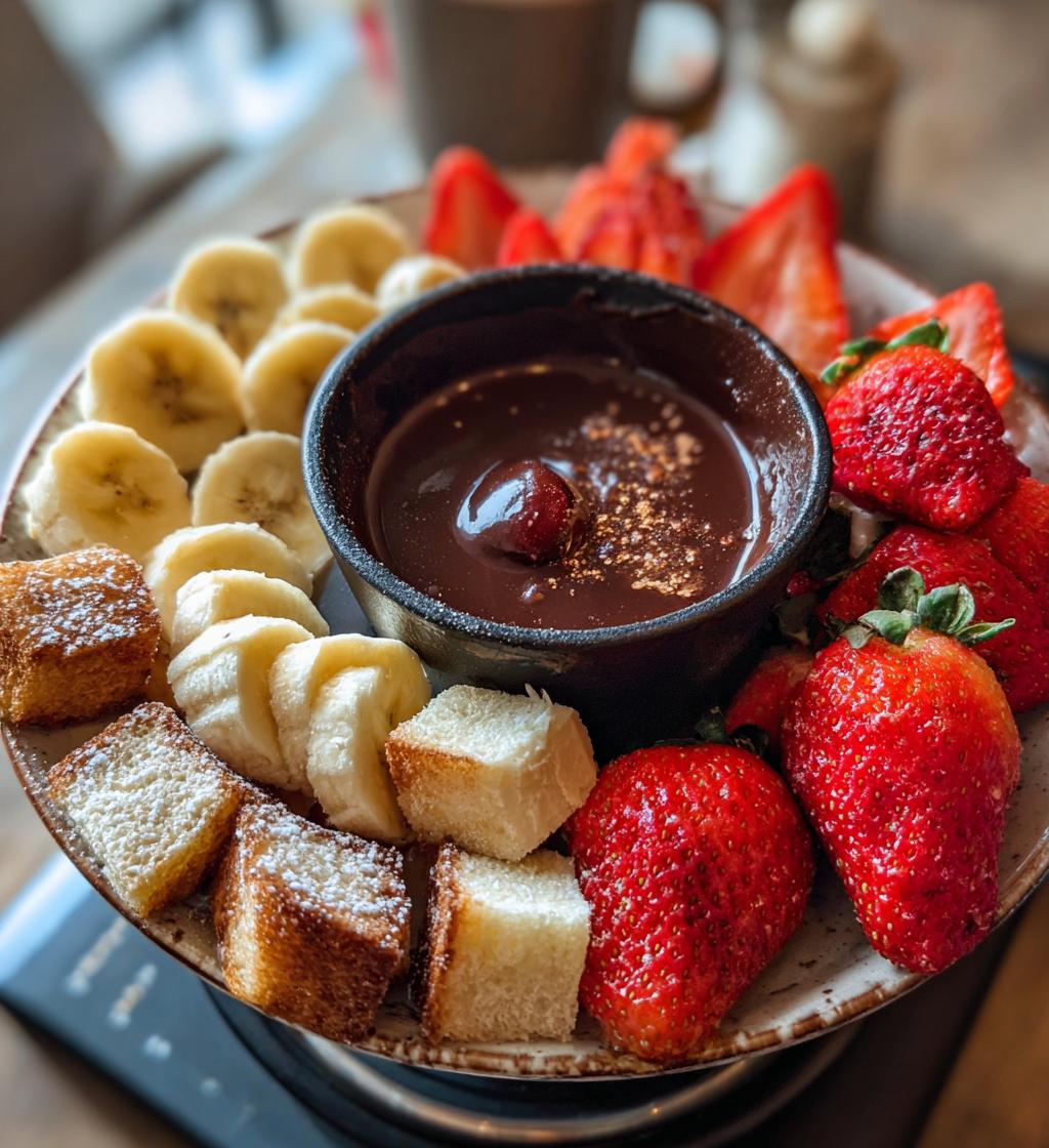 fondue ideas chocolate