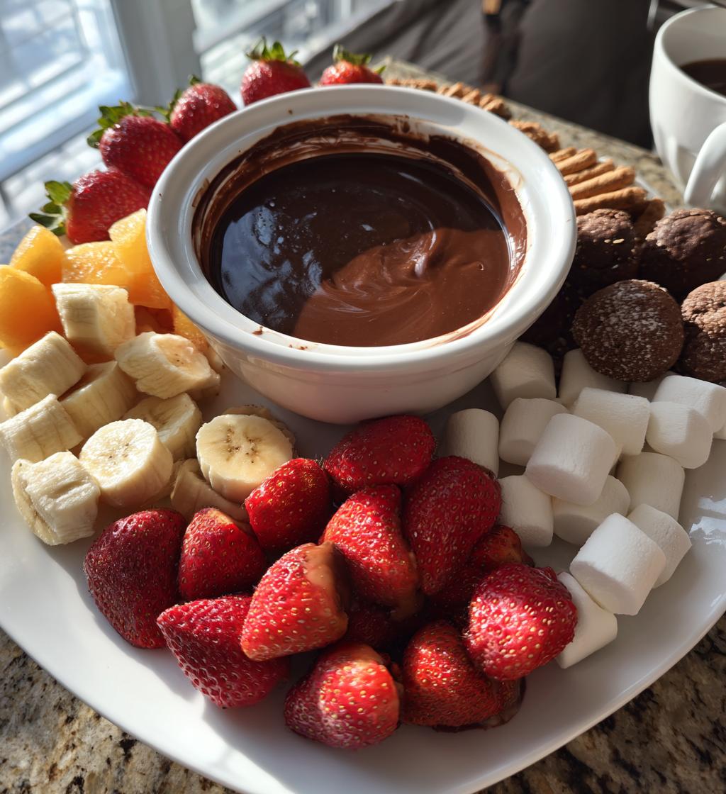 fondue ideas chocolate