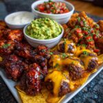 game day snacks football