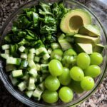 green snacks for color party