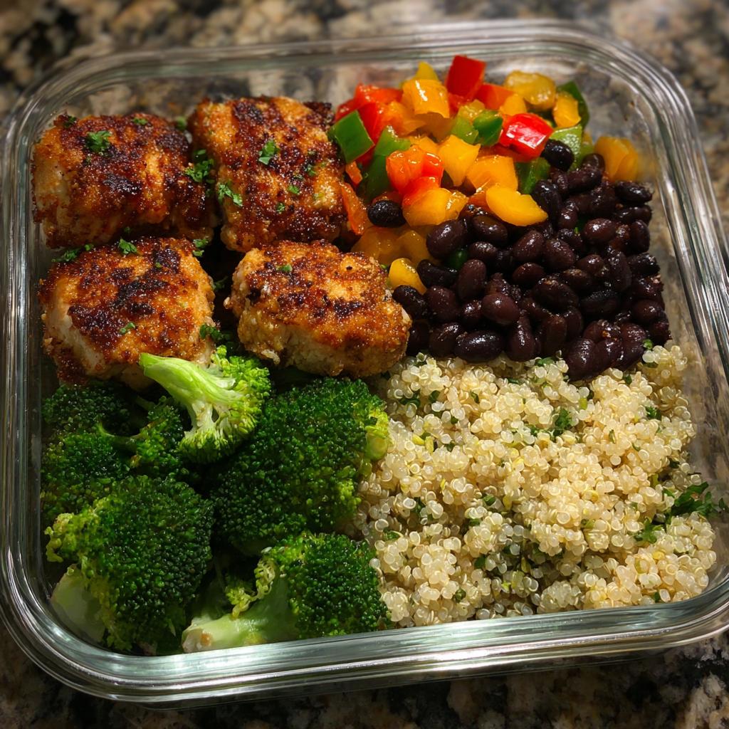 high protein meal prep for the week