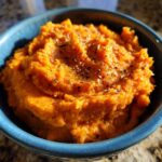 mashed sweet potatoes