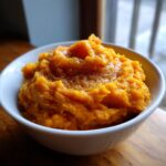 mashed sweet potatoes