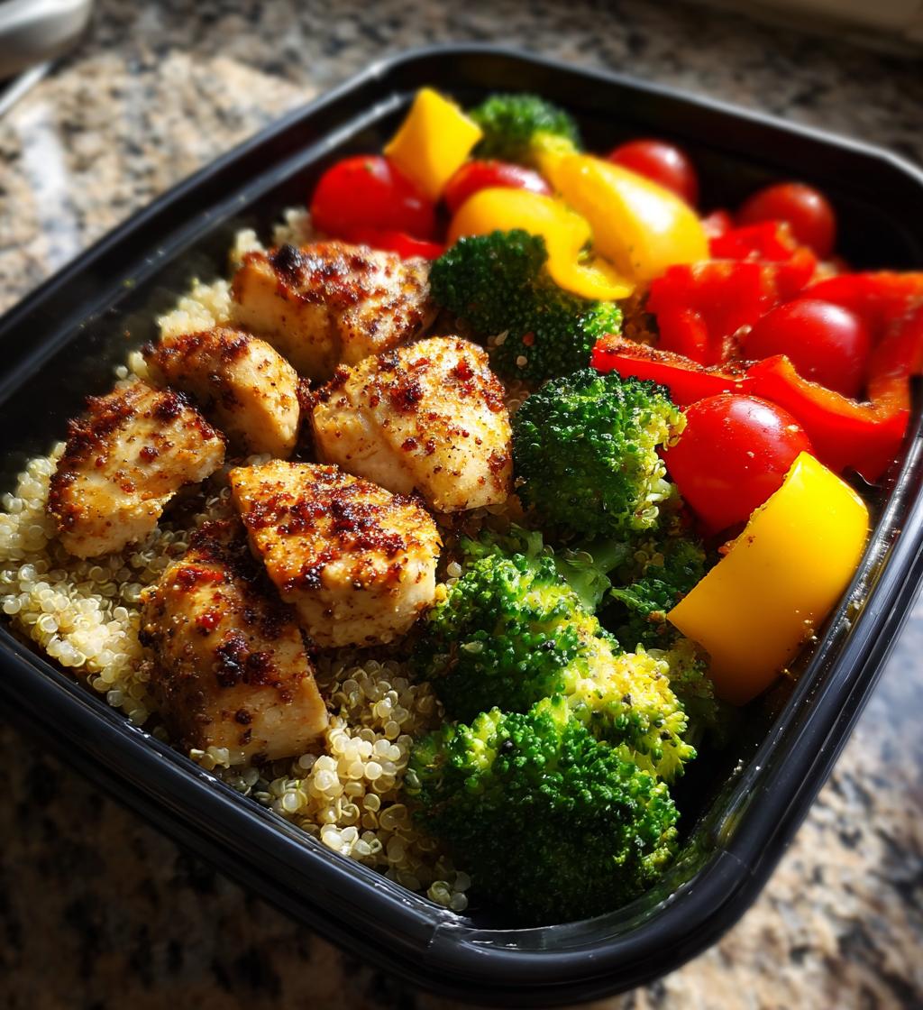 meal prep for the week healthy