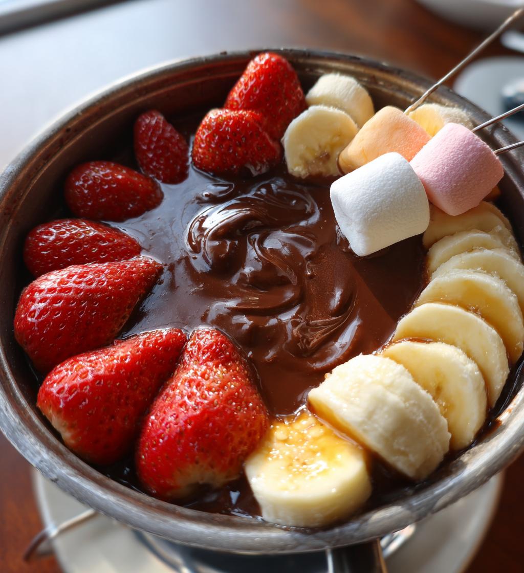 milk chocolate fondue recipe